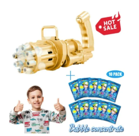 Gatling Bubble Machine 2021 Cool Toys & Gift